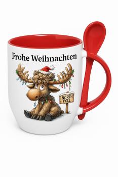 Elch mit Lichterkette